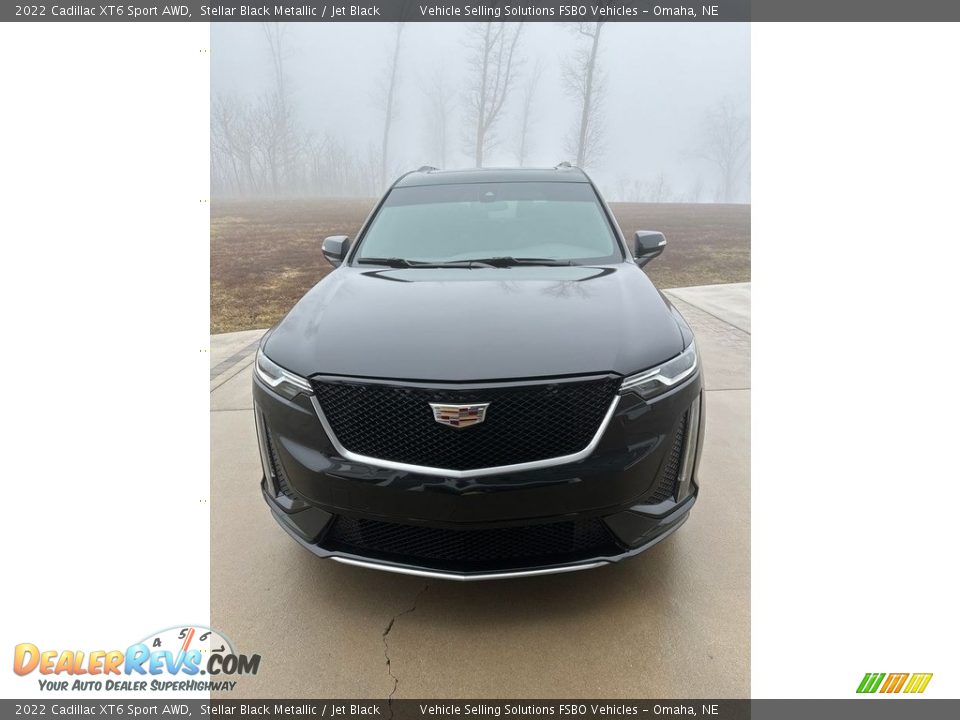 2022 Cadillac XT6 Sport AWD Stellar Black Metallic / Jet Black Photo #14