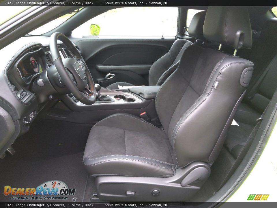 Front Seat of 2023 Dodge Challenger R/T Shaker Photo #11