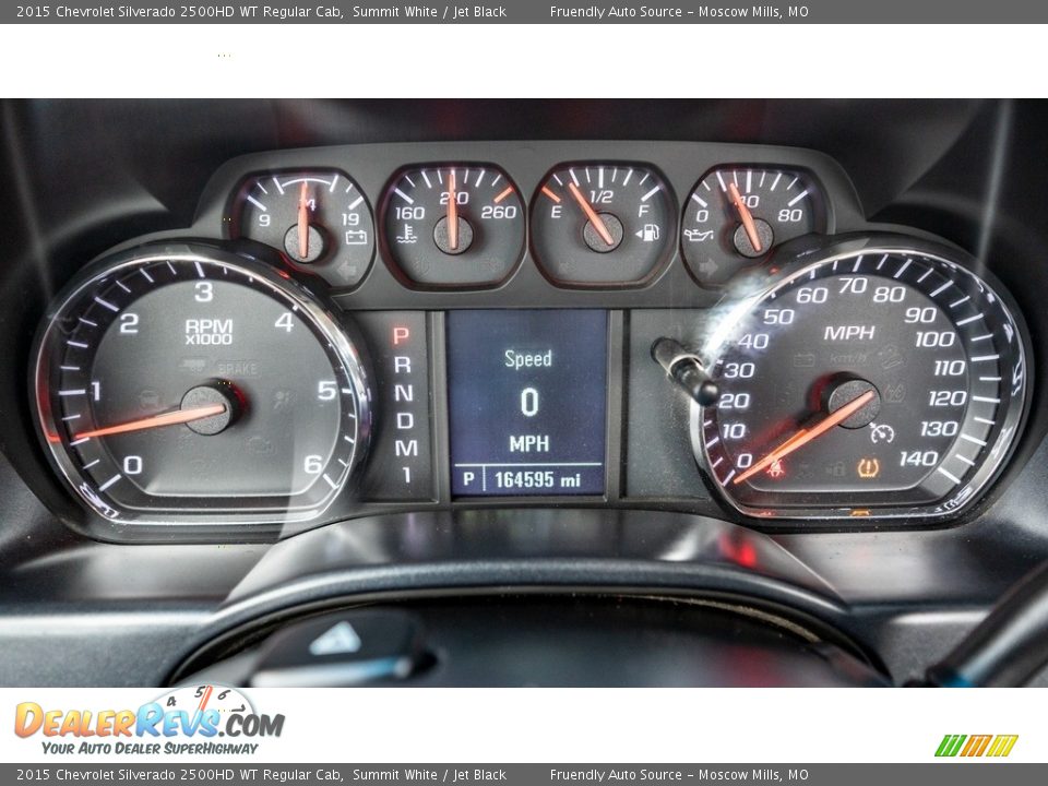 2015 Chevrolet Silverado 2500HD WT Regular Cab Gauges Photo #12