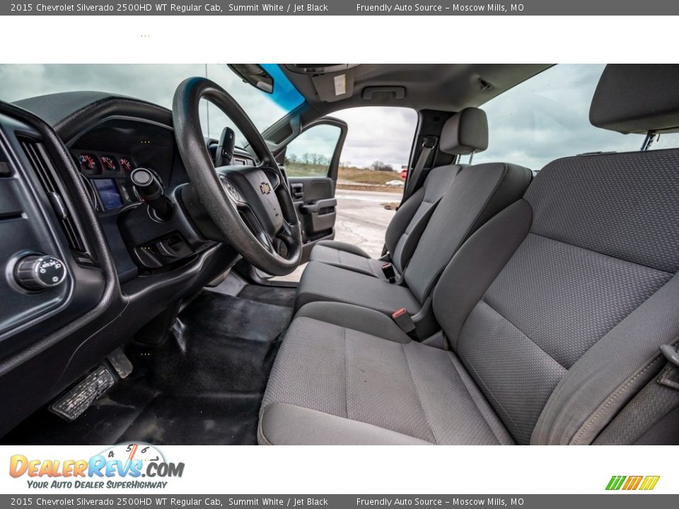 Front Seat of 2015 Chevrolet Silverado 2500HD WT Regular Cab Photo #14