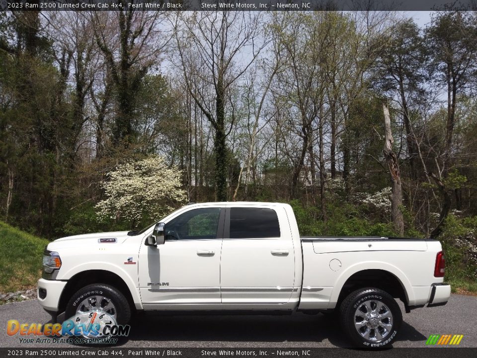 Pearl White 2023 Ram 2500 Limited Crew Cab 4x4 Photo #1