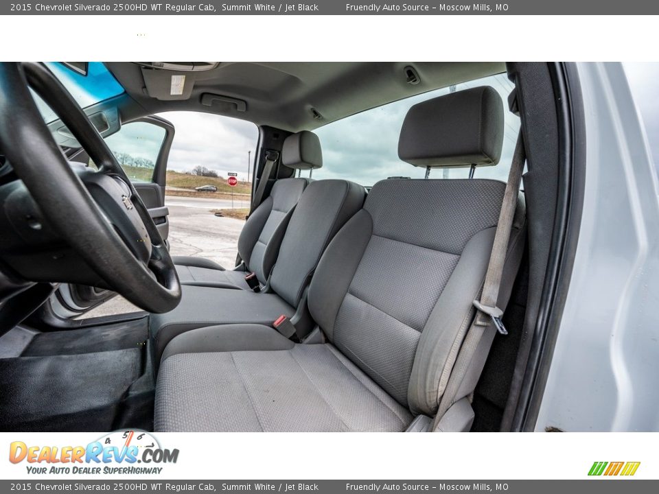 Front Seat of 2015 Chevrolet Silverado 2500HD WT Regular Cab Photo #15