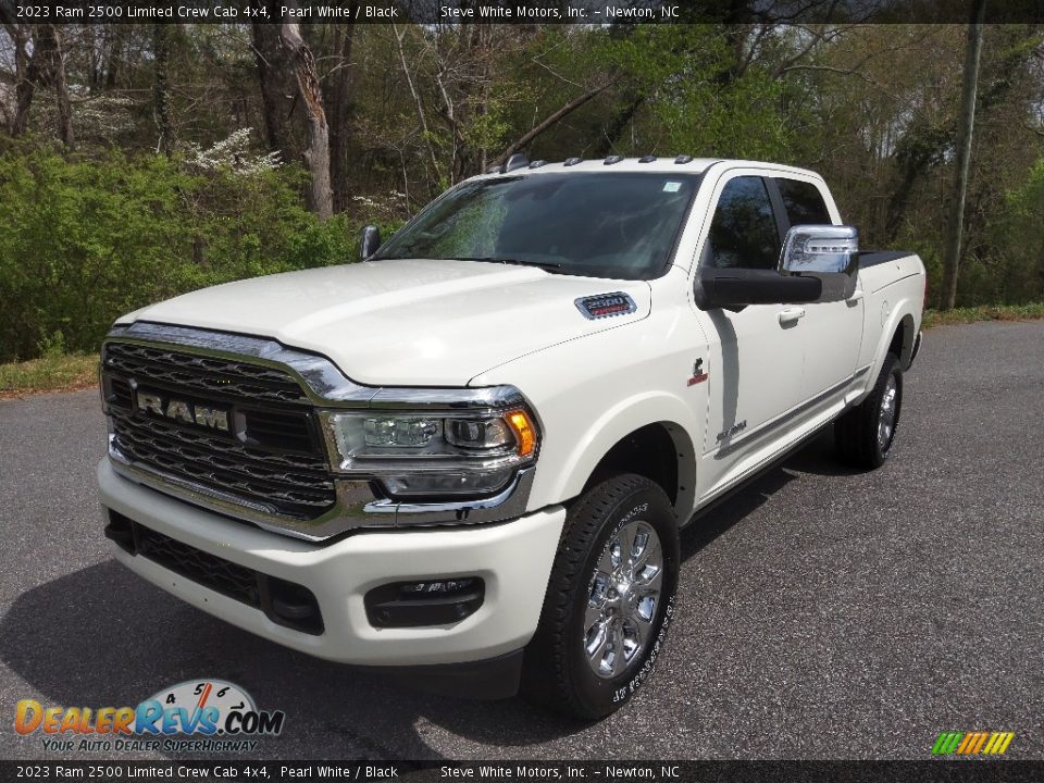 2023 Ram 2500 Limited Crew Cab 4x4 Pearl White / Black Photo #2