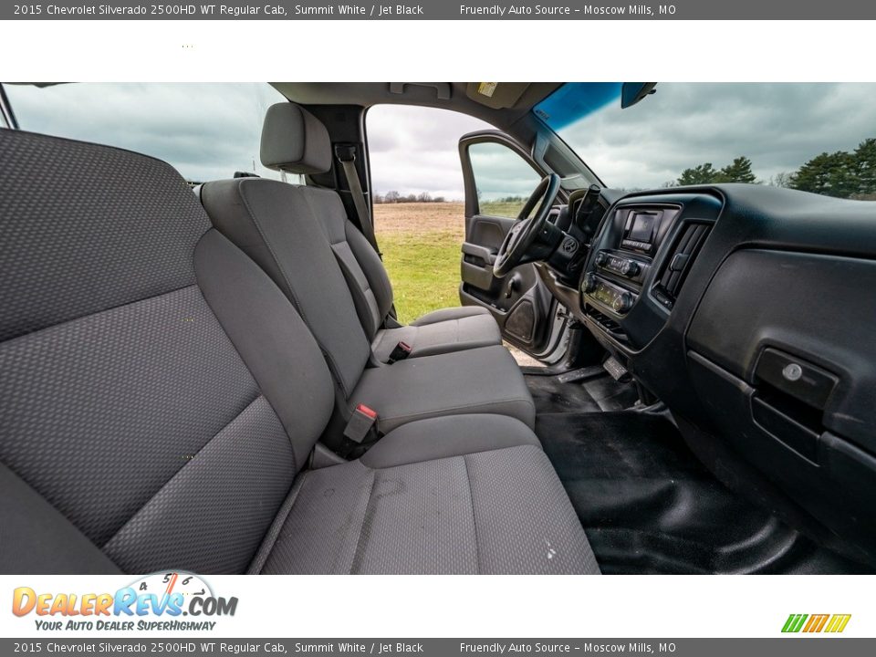 2015 Chevrolet Silverado 2500HD WT Regular Cab Summit White / Jet Black Photo #16