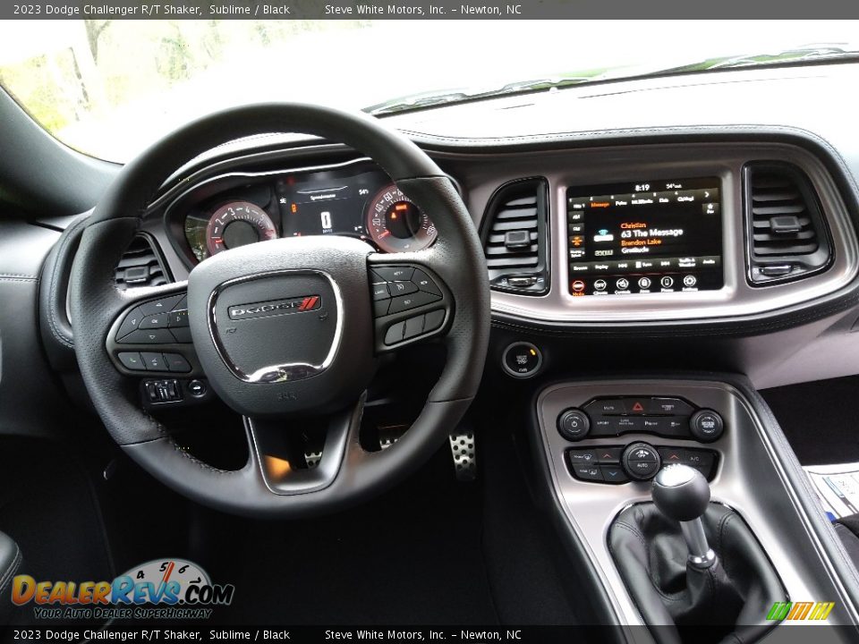 Dashboard of 2023 Dodge Challenger R/T Shaker Photo #17