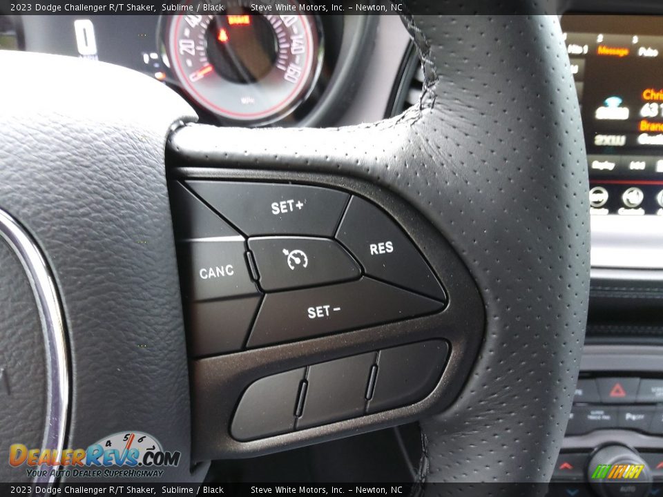 2023 Dodge Challenger R/T Shaker Steering Wheel Photo #19