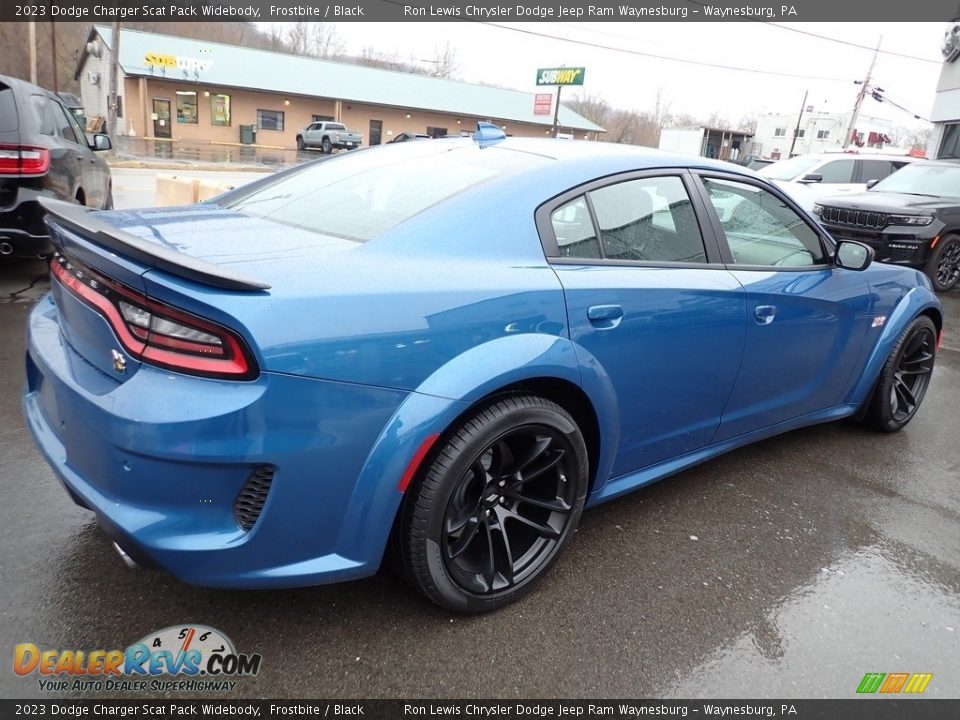 2023 Dodge Charger Scat Pack Widebody Frostbite / Black Photo #6