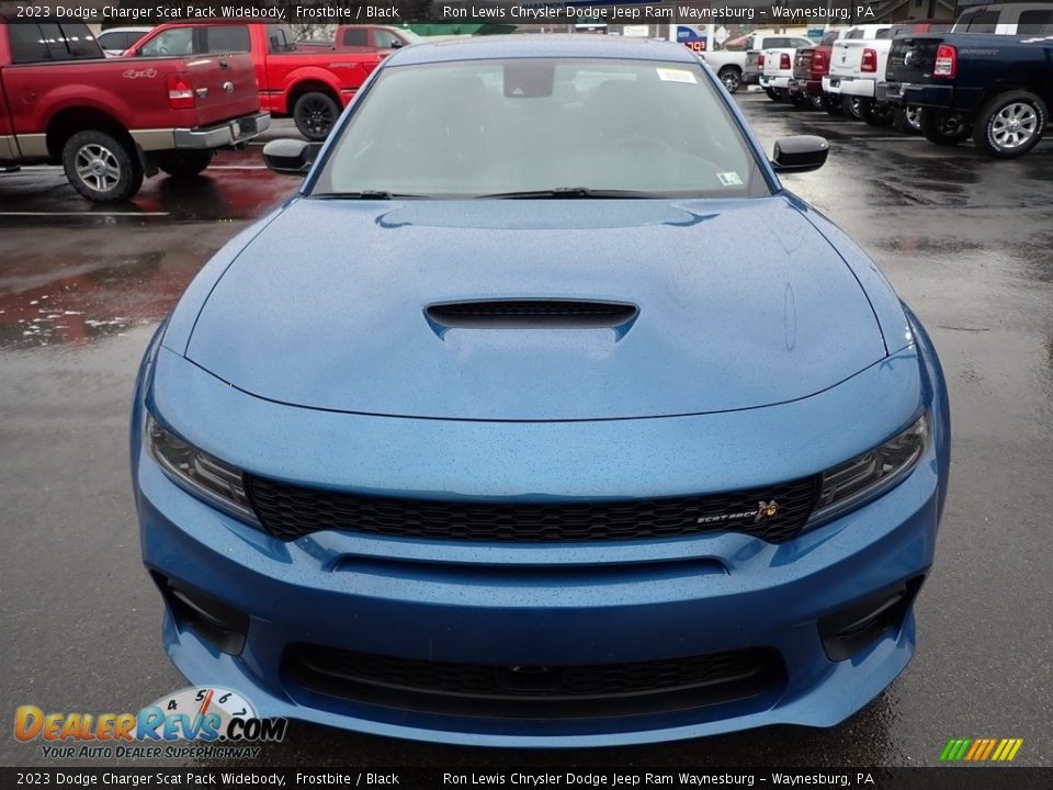 2023 Dodge Charger Scat Pack Widebody Frostbite / Black Photo #9