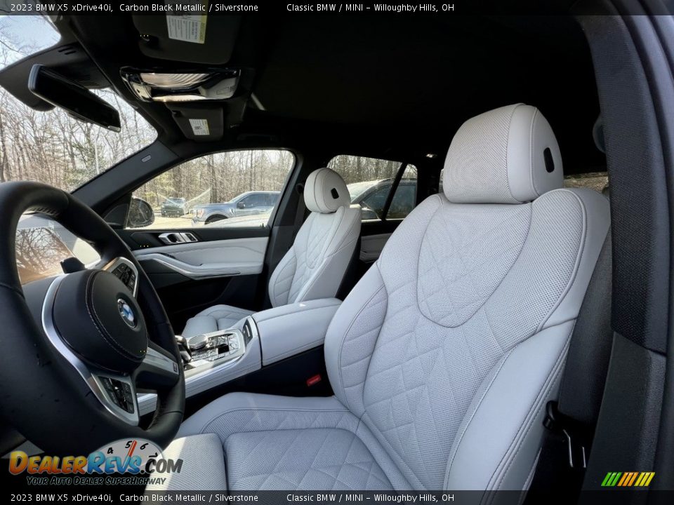 Silverstone Interior - 2023 BMW X5 xDrive40i Photo #7