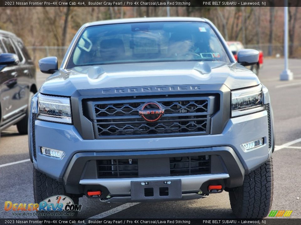 Boulder Gray Pearl 2023 Nissan Frontier Pro-4X Crew Cab 4x4 Photo #2