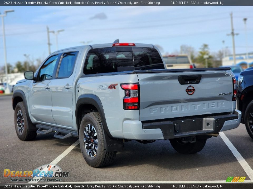 Boulder Gray Pearl 2023 Nissan Frontier Pro-4X Crew Cab 4x4 Photo #8