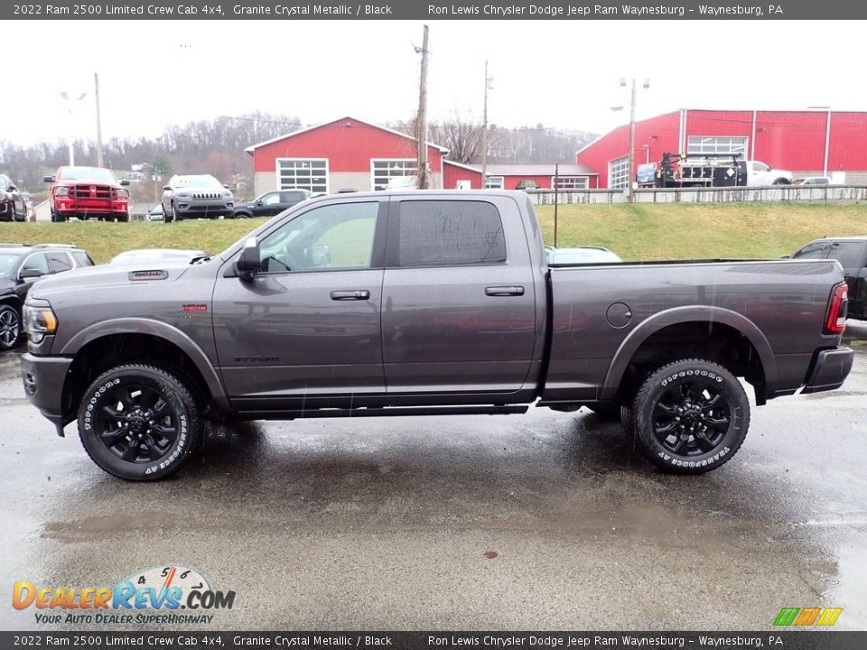 2022 Ram 2500 Limited Crew Cab 4x4 Granite Crystal Metallic / Black Photo #2