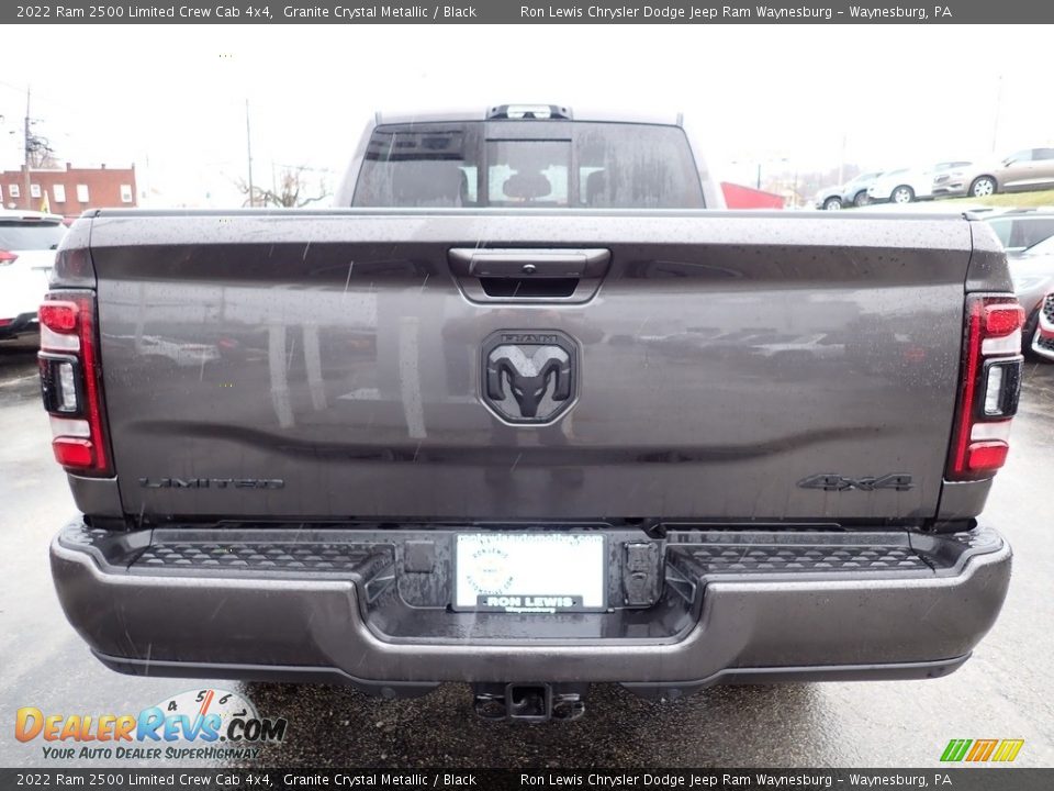 2022 Ram 2500 Limited Crew Cab 4x4 Granite Crystal Metallic / Black Photo #4