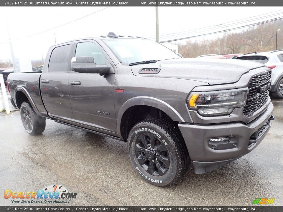 2022 Ram 2500 Limited Crew Cab 4x4 Granite Crystal Metallic / Black Photo #8