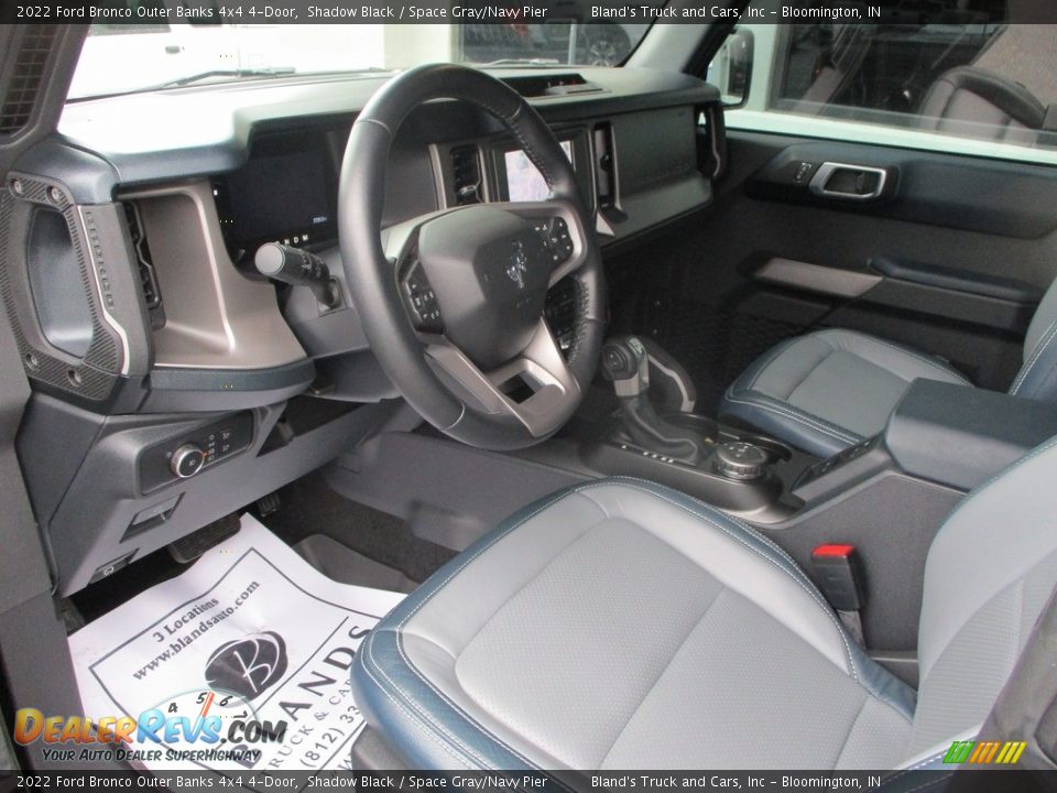 Front Seat of 2022 Ford Bronco Outer Banks 4x4 4-Door Photo #6