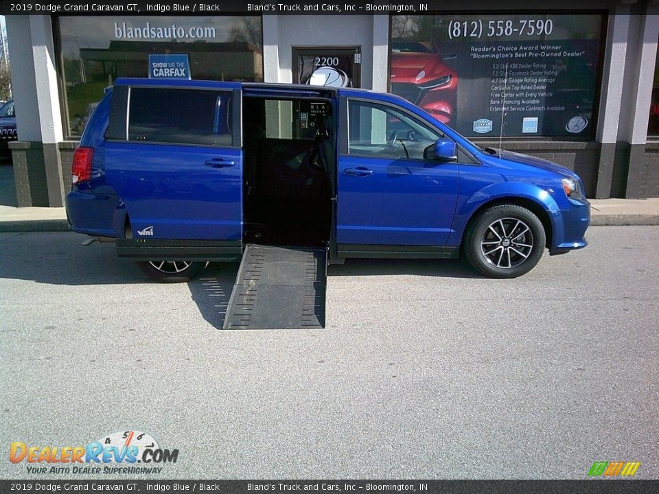 2019 Dodge Grand Caravan GT Indigo Blue / Black Photo #1