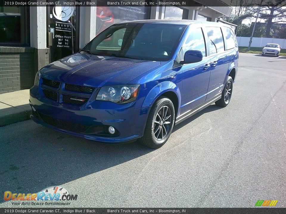 2019 Dodge Grand Caravan GT Indigo Blue / Black Photo #2