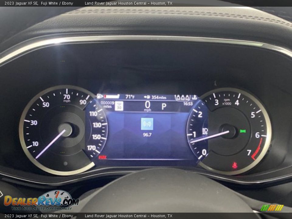 2023 Jaguar XF SE Gauges Photo #15