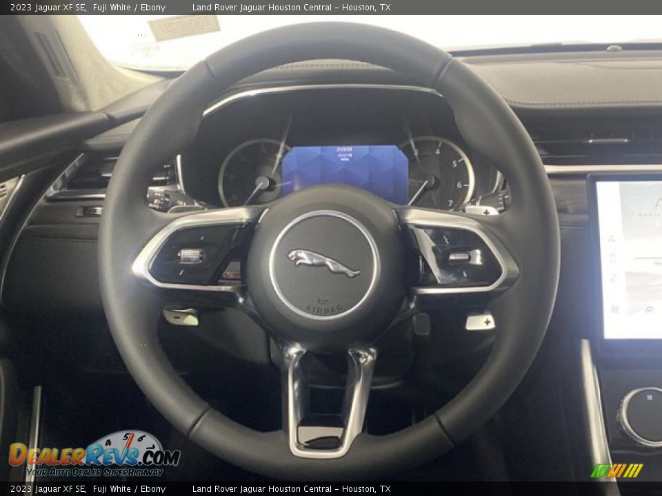 2023 Jaguar XF SE Steering Wheel Photo #17