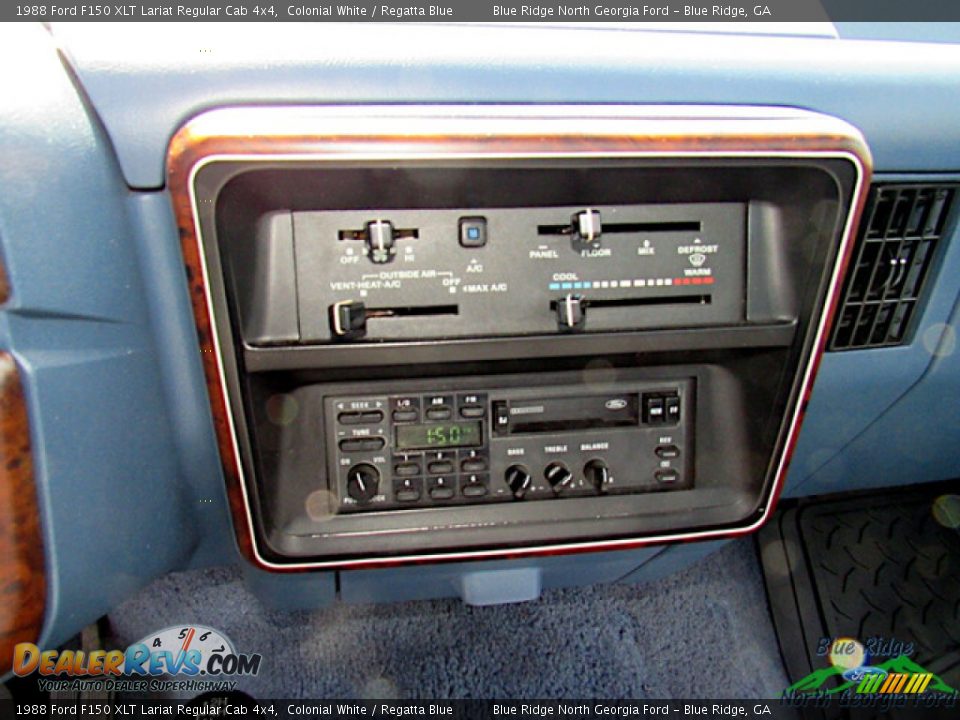 Controls of 1988 Ford F150 XLT Lariat Regular Cab 4x4 Photo #17