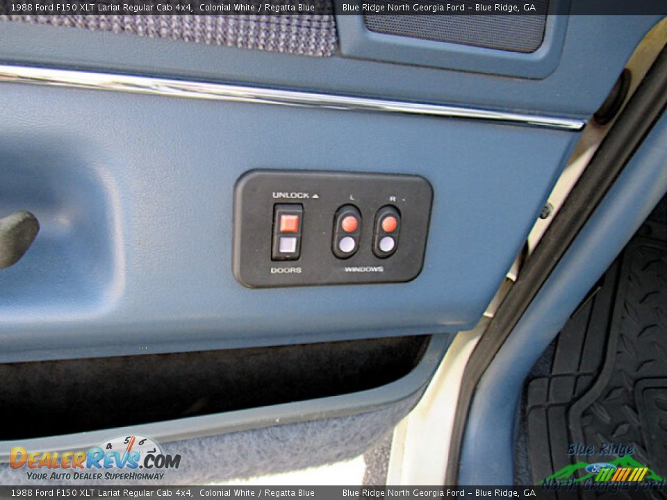 Controls of 1988 Ford F150 XLT Lariat Regular Cab 4x4 Photo #18
