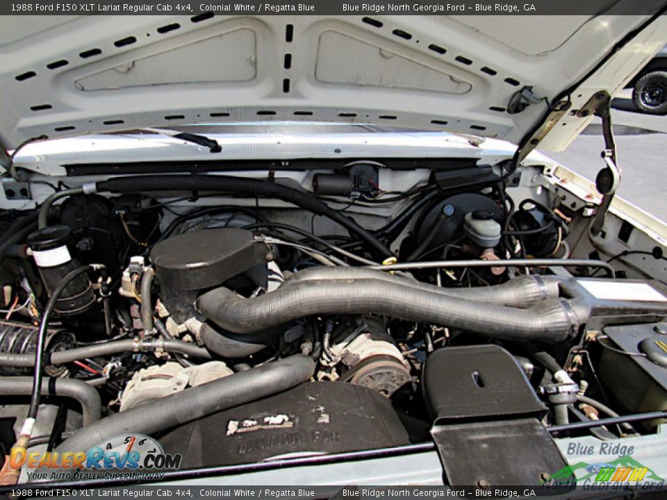 1988 Ford F150 XLT Lariat Regular Cab 4x4 5.0 Liter OHV 16-Valve V8 Engine Photo #20