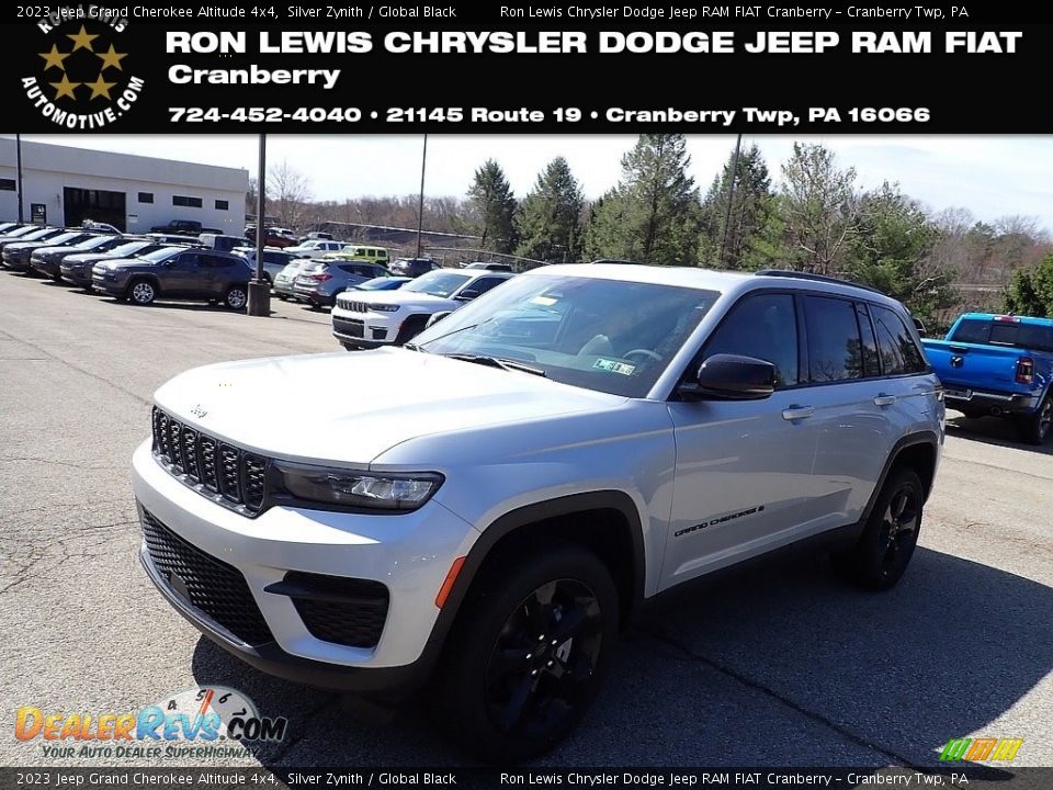 2023 Jeep Grand Cherokee Altitude 4x4 Silver Zynith / Global Black Photo #1