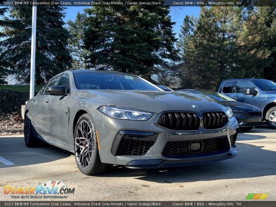 Individual Dravit Gray Metallic 2023 BMW M8 Competition Gran Coupe Photo #1