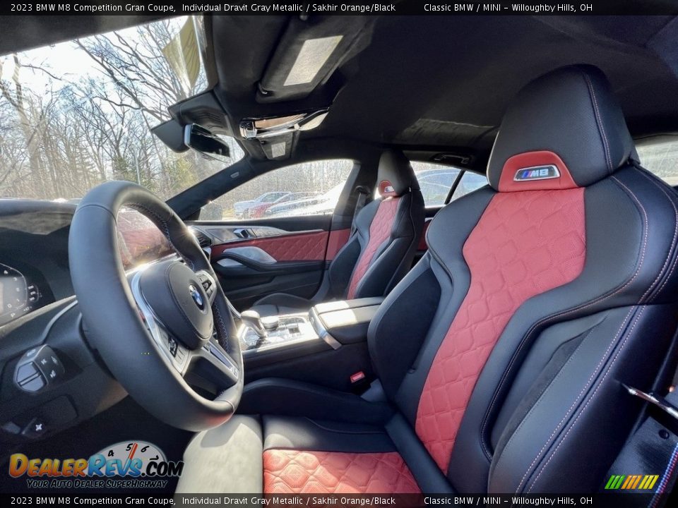 Front Seat of 2023 BMW M8 Competition Gran Coupe Photo #8