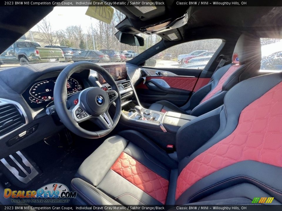 Front Seat of 2023 BMW M8 Competition Gran Coupe Photo #9