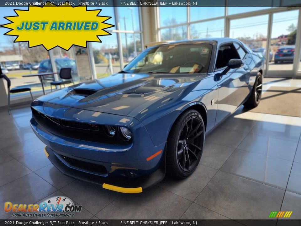 2021 Dodge Challenger R/T Scat Pack Frostbite / Black Photo #1