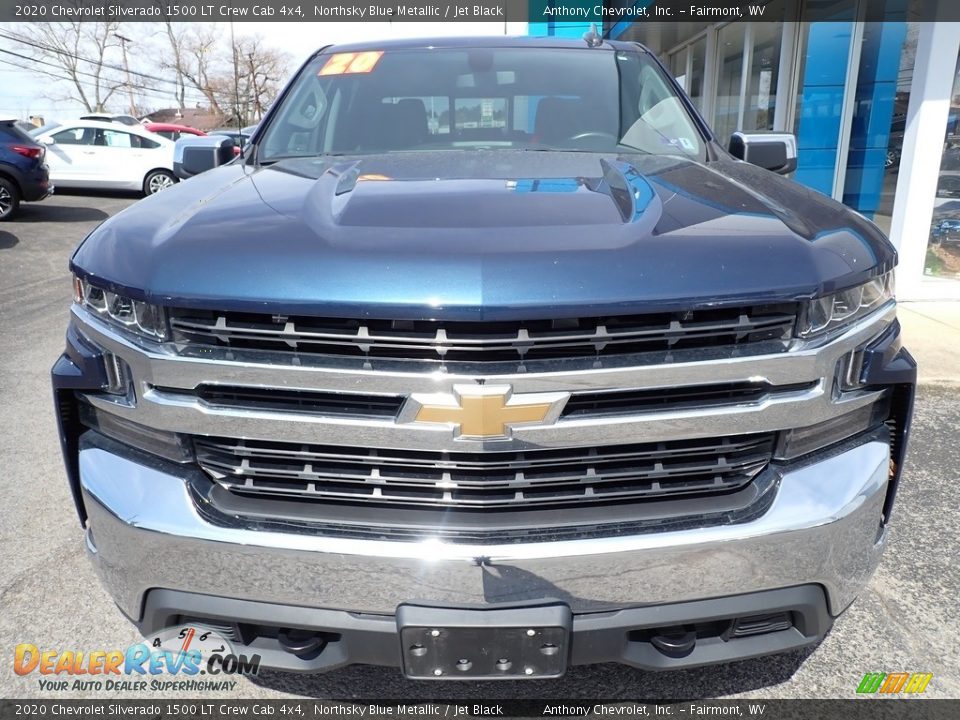 2020 Chevrolet Silverado 1500 LT Crew Cab 4x4 Northsky Blue Metallic / Jet Black Photo #9