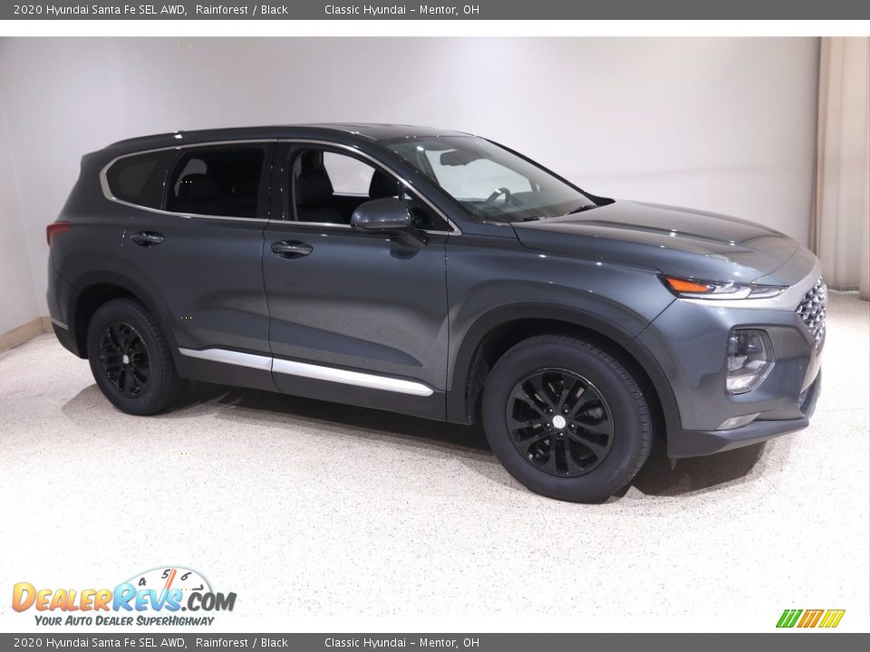 2020 Hyundai Santa Fe SEL AWD Rainforest / Black Photo #1