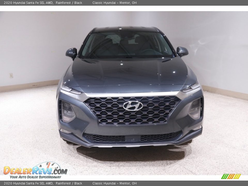 2020 Hyundai Santa Fe SEL AWD Rainforest / Black Photo #2