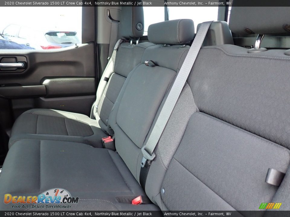 2020 Chevrolet Silverado 1500 LT Crew Cab 4x4 Northsky Blue Metallic / Jet Black Photo #12
