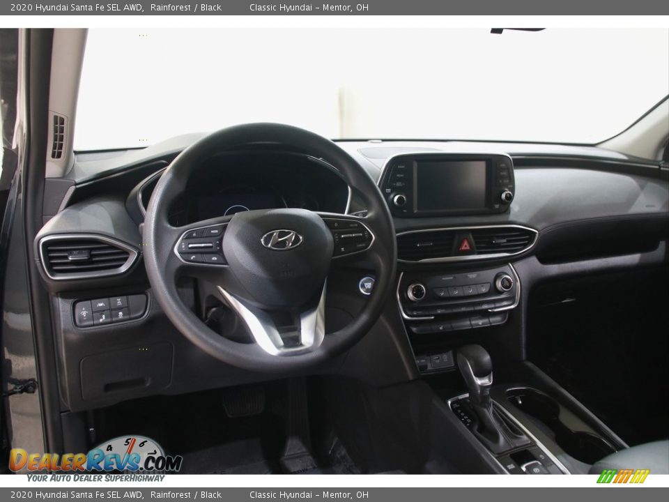 2020 Hyundai Santa Fe SEL AWD Rainforest / Black Photo #6