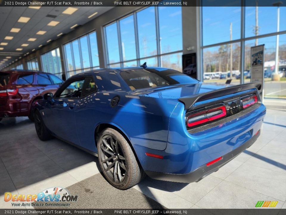 2021 Dodge Challenger R/T Scat Pack Frostbite / Black Photo #7