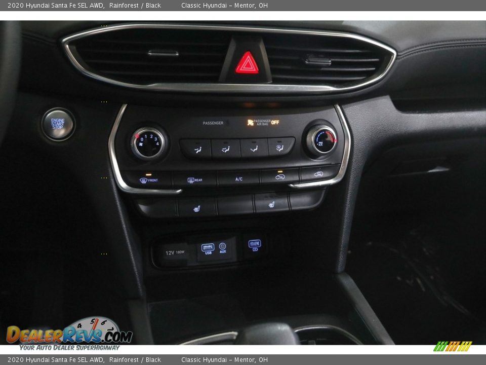 2020 Hyundai Santa Fe SEL AWD Rainforest / Black Photo #12
