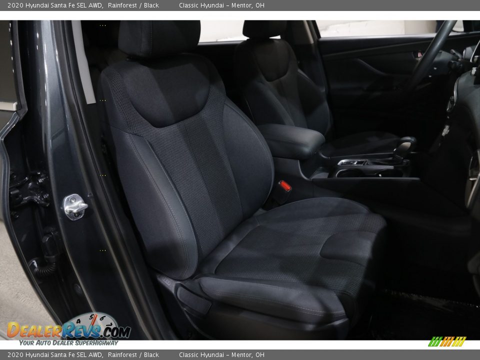 2020 Hyundai Santa Fe SEL AWD Rainforest / Black Photo #14