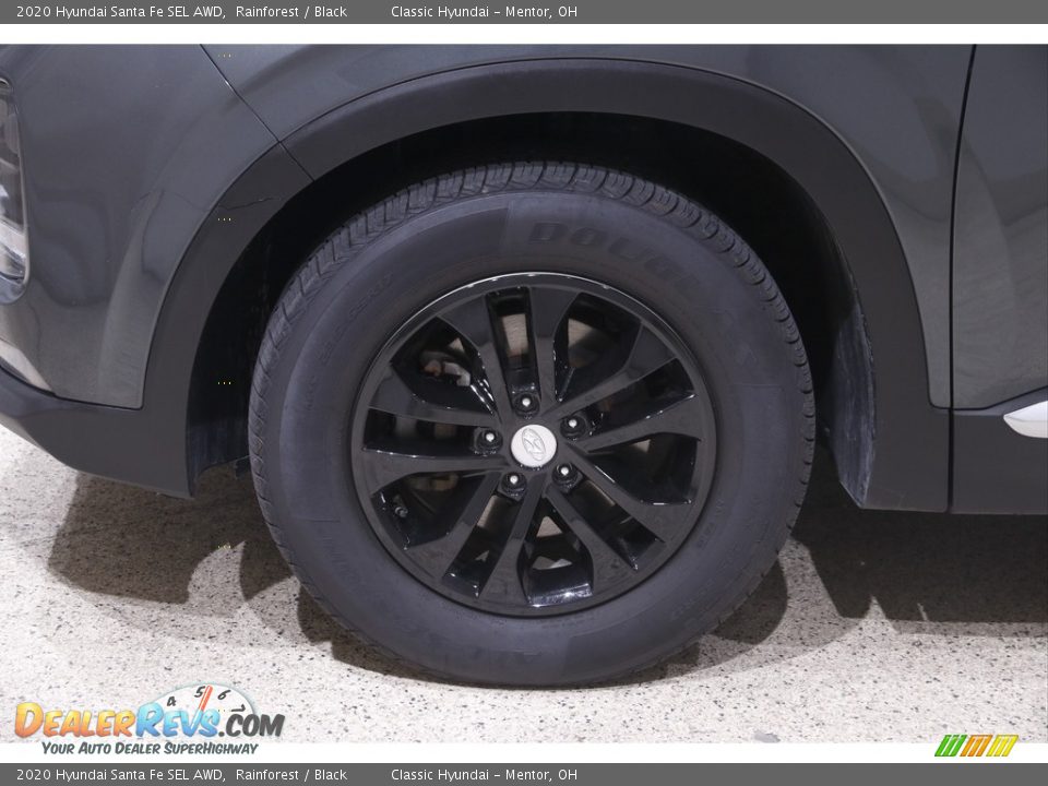 2020 Hyundai Santa Fe SEL AWD Rainforest / Black Photo #19