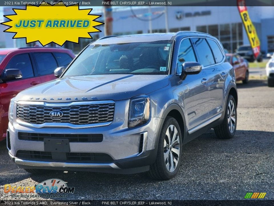 2021 Kia Telluride S AWD Everlasting Silver / Black Photo #1