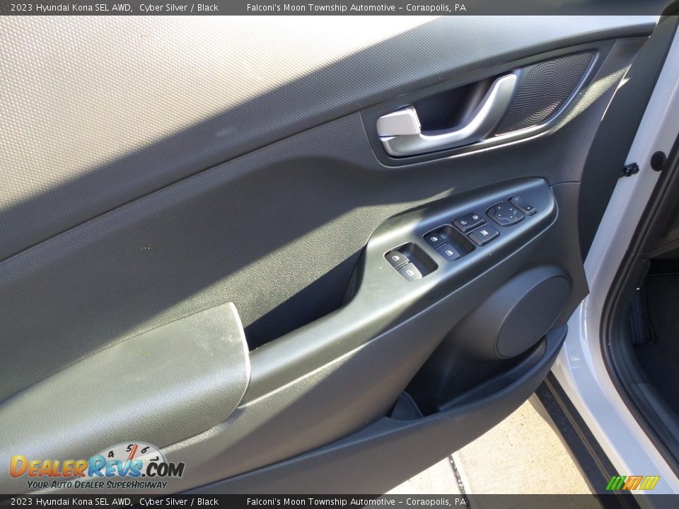 2023 Hyundai Kona SEL AWD Cyber Silver / Black Photo #13