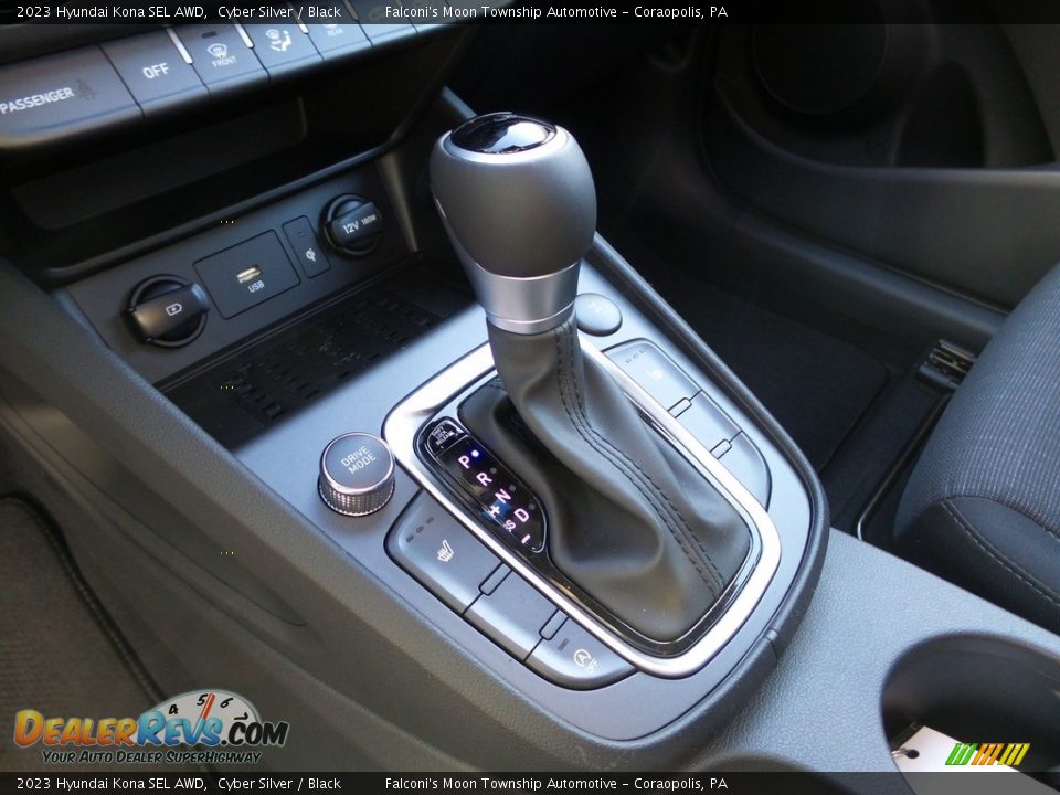 2023 Hyundai Kona SEL AWD Cyber Silver / Black Photo #15