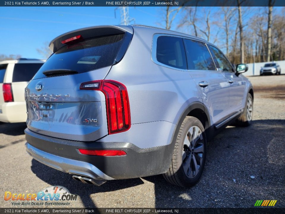 2021 Kia Telluride S AWD Everlasting Silver / Black Photo #4