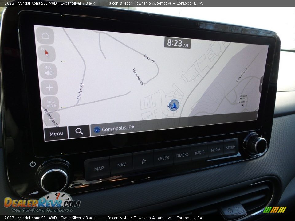 2023 Hyundai Kona SEL AWD Cyber Silver / Black Photo #16