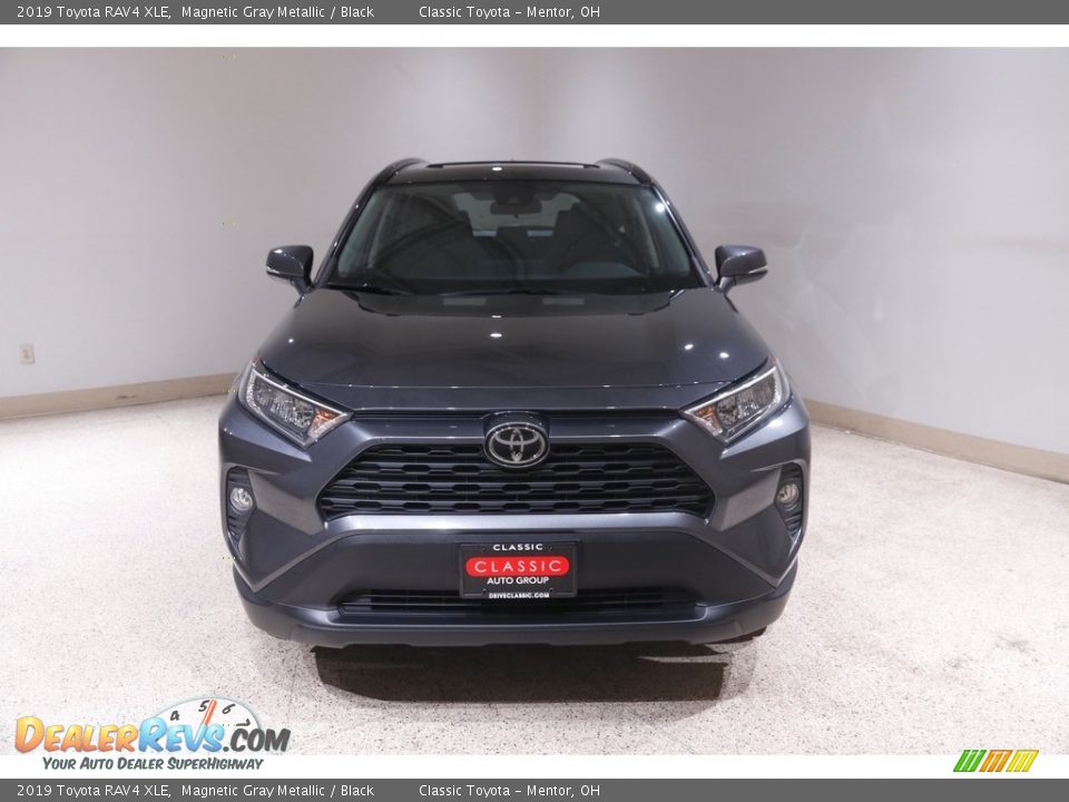 2019 Toyota RAV4 XLE Magnetic Gray Metallic / Black Photo #2