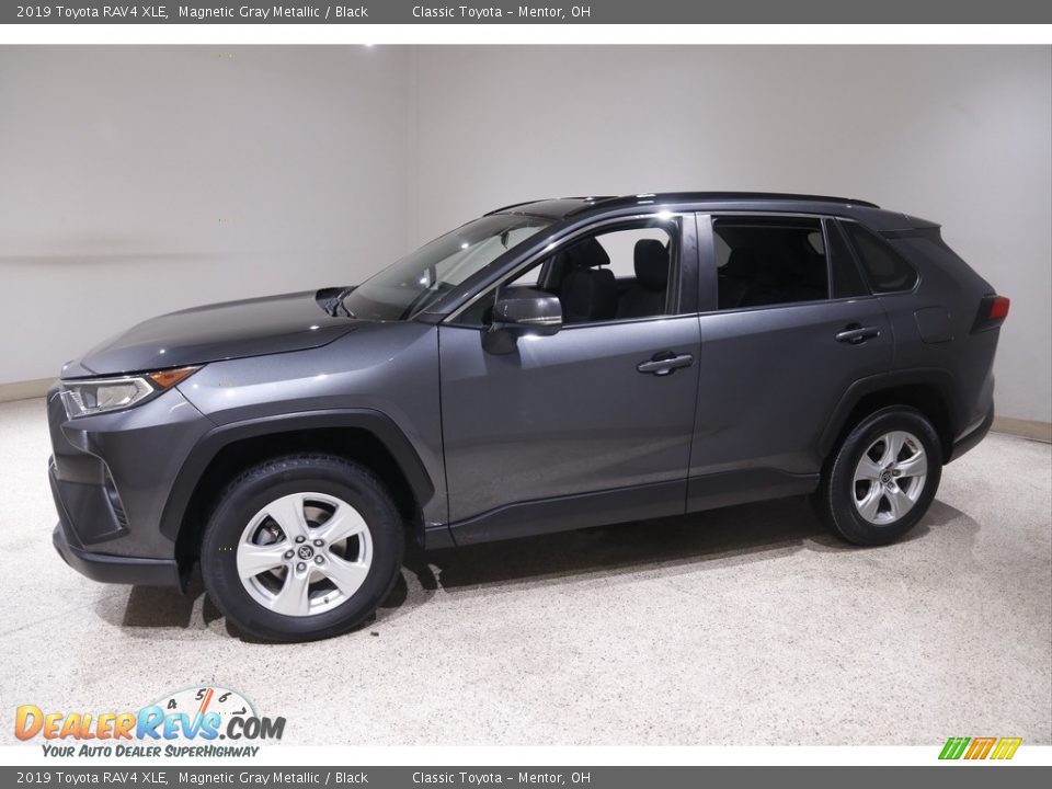 2019 Toyota RAV4 XLE Magnetic Gray Metallic / Black Photo #3