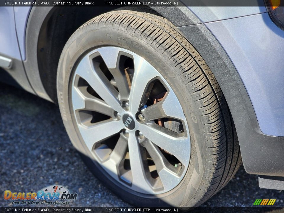 2021 Kia Telluride S AWD Everlasting Silver / Black Photo #9