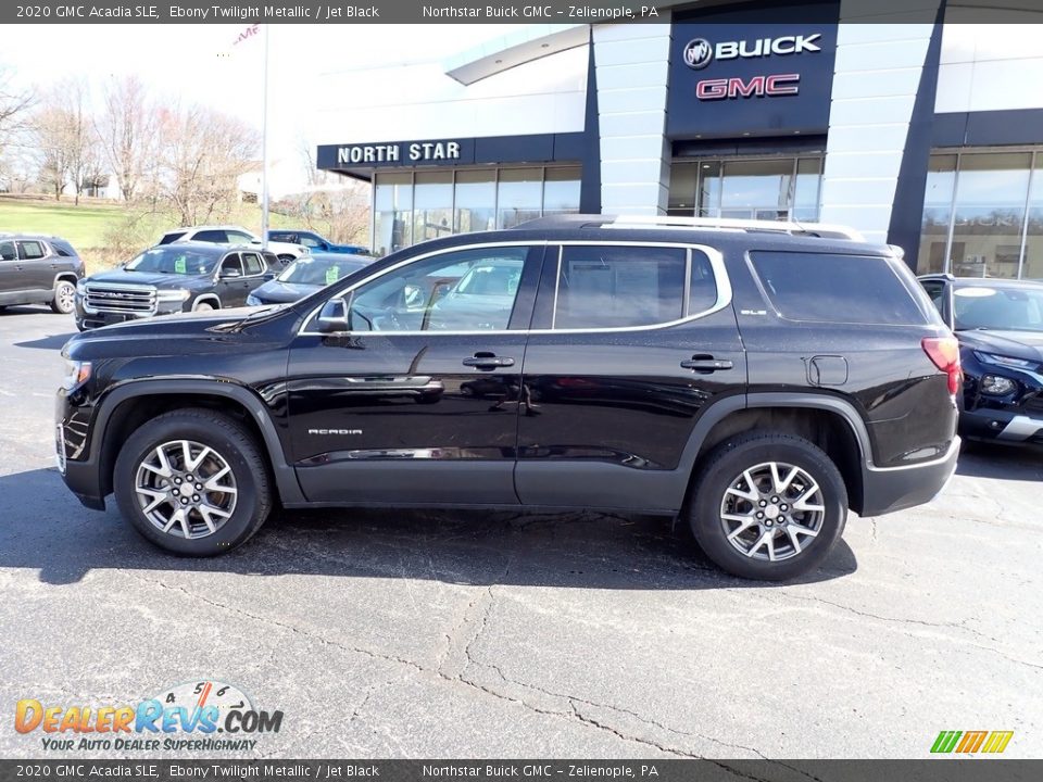 2020 GMC Acadia SLE Ebony Twilight Metallic / Jet Black Photo #2