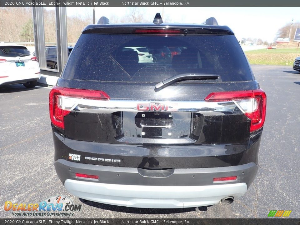 2020 GMC Acadia SLE Ebony Twilight Metallic / Jet Black Photo #4